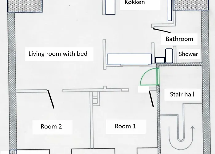 Jp Floor 2 아파트 그린드스테드